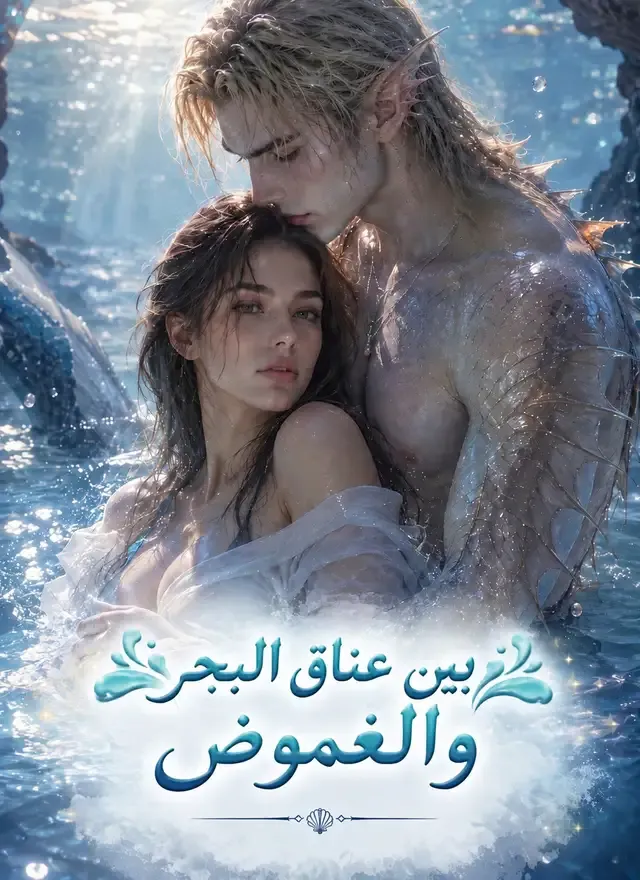 غلاف بين عناق البحر والغموض