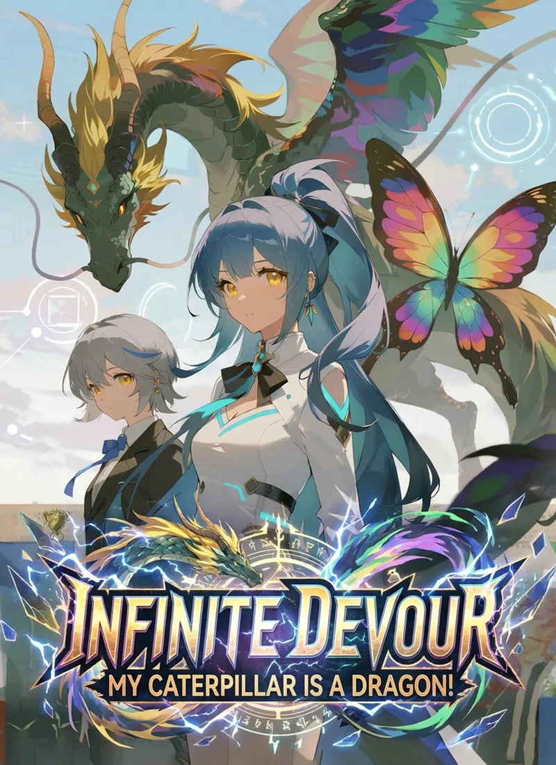 Infinite Devour: My Caterpillar Is a Dragon! cover