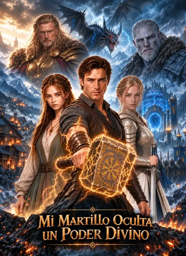 Portada de Mi Martillo Oculta un Poder Divino