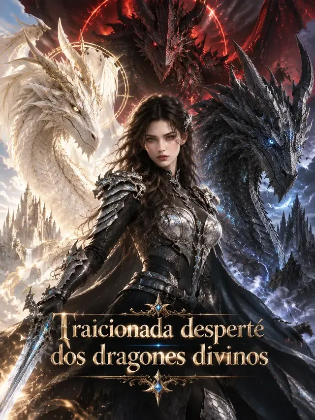 Portada de Traicionada desperté dos dragones divinos