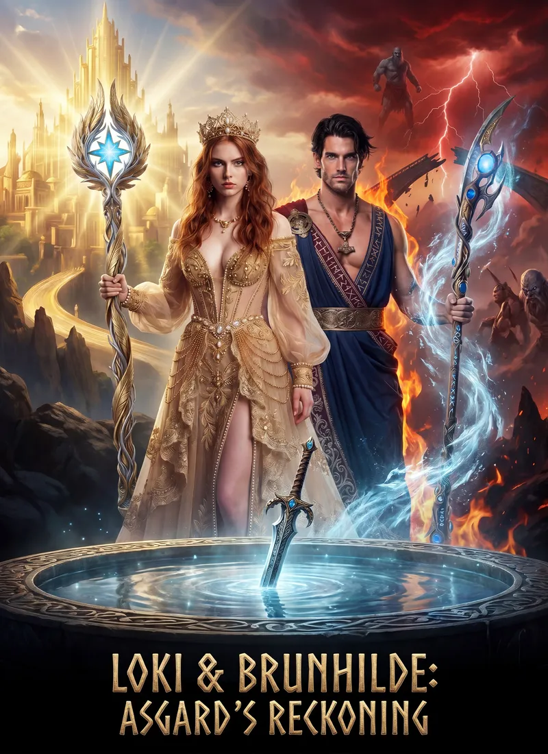 Loki & Brunhilde:Asgard's Reckoning cover