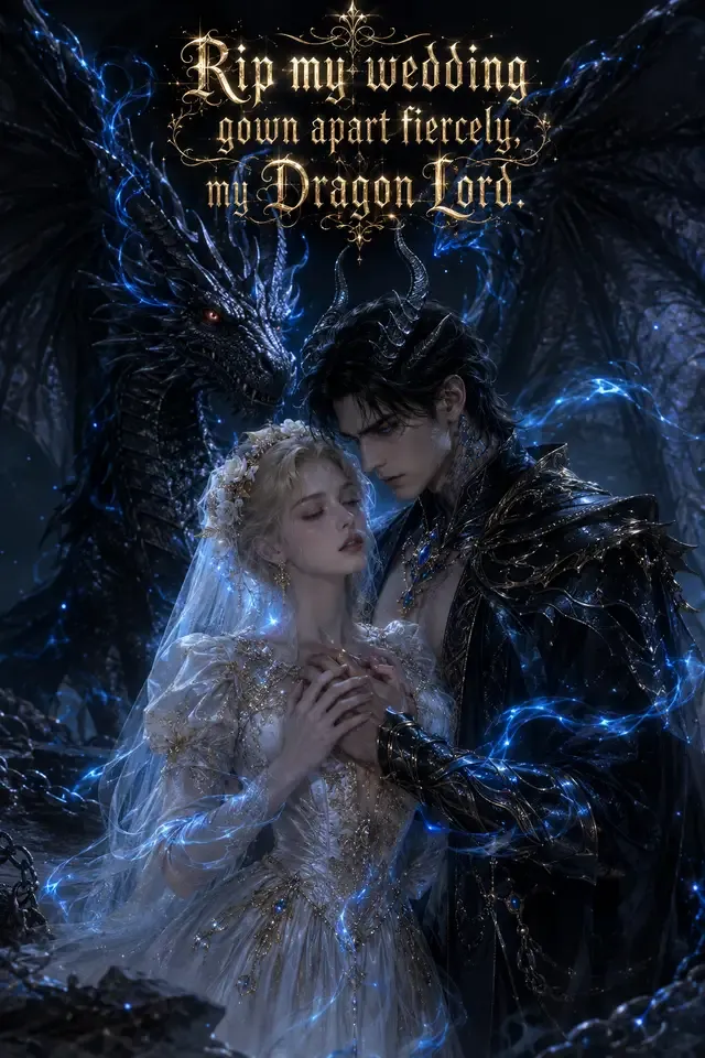 Rip my wedding gown apart fiercely, my Dragon Lord cover