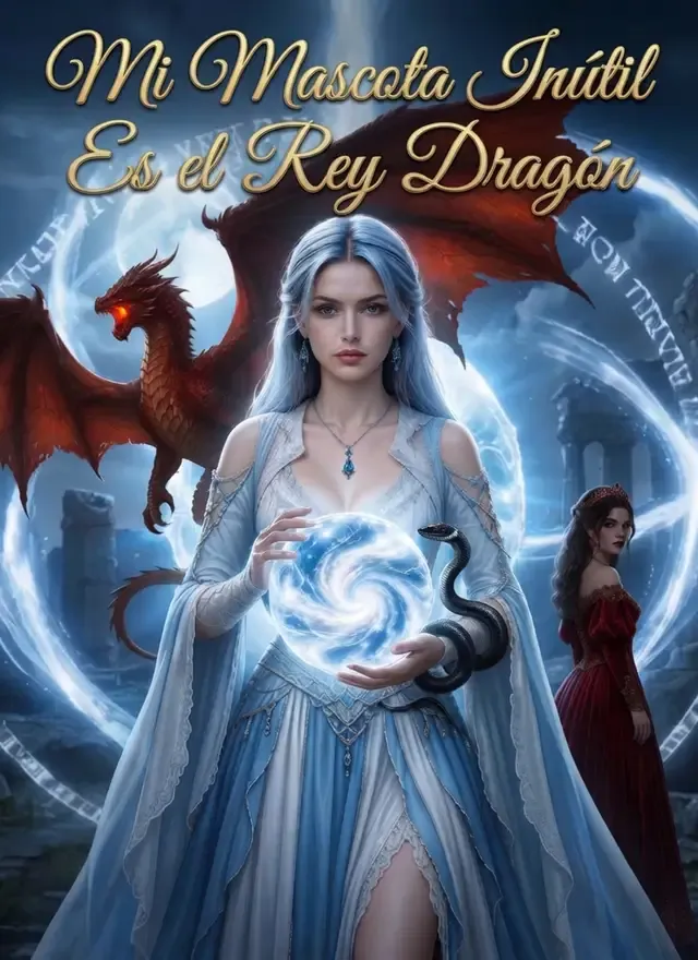 Portada de Mi Mascota Inútil Es el Rey Dragón