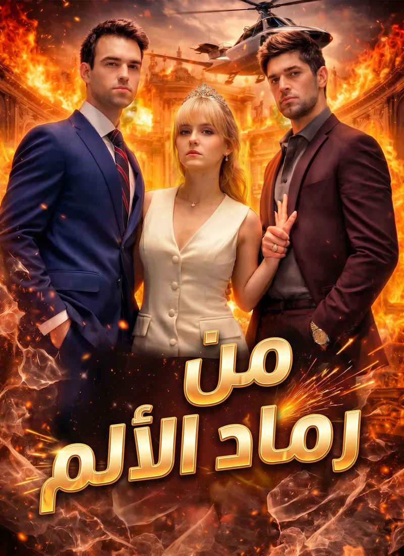 غلاف من رماد الألم