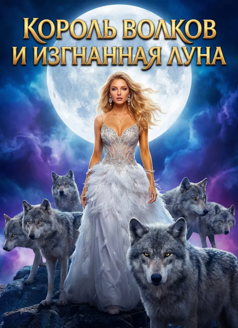 Обложка «[Дубляж]Король волков и изгнанная Луна»