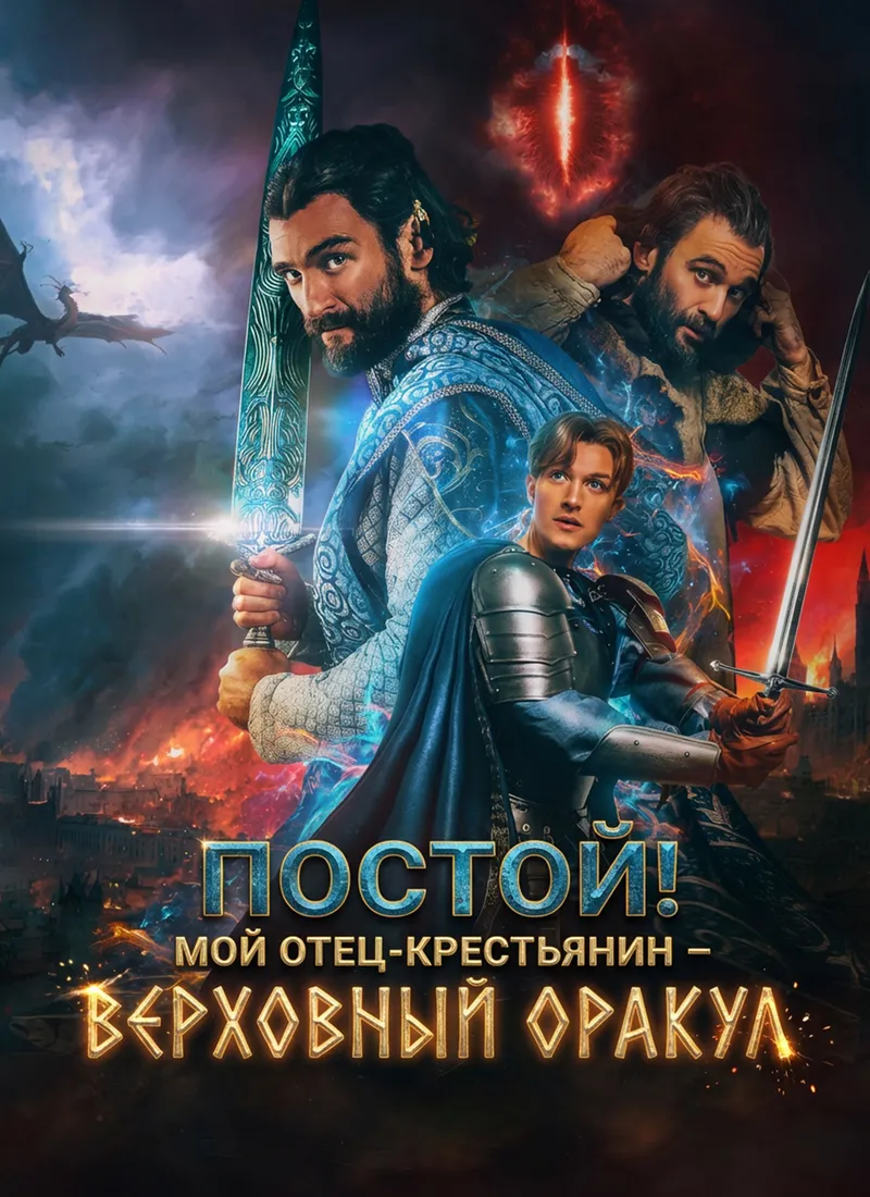 Обложка «[Дубляж]Постой! Мой отец-крестьянин – верховный Оракул»