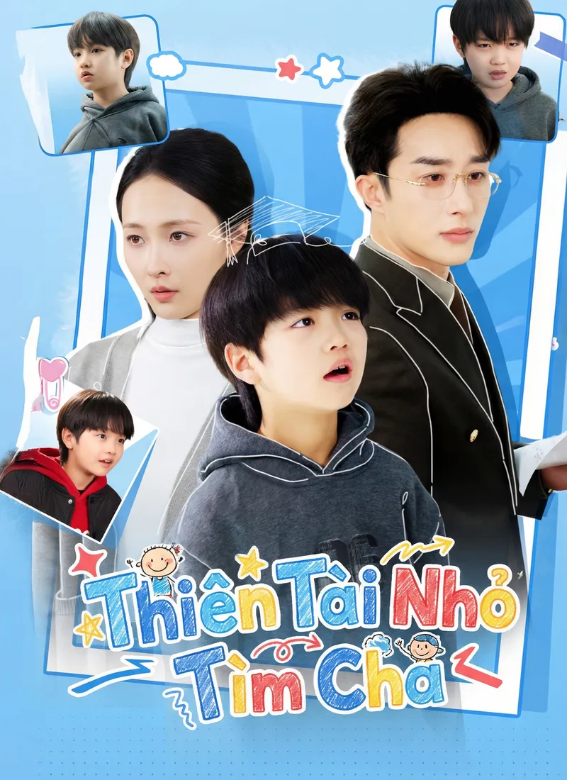 Ảnh bìa Thiên Tài Nhỏ Tìm Cha