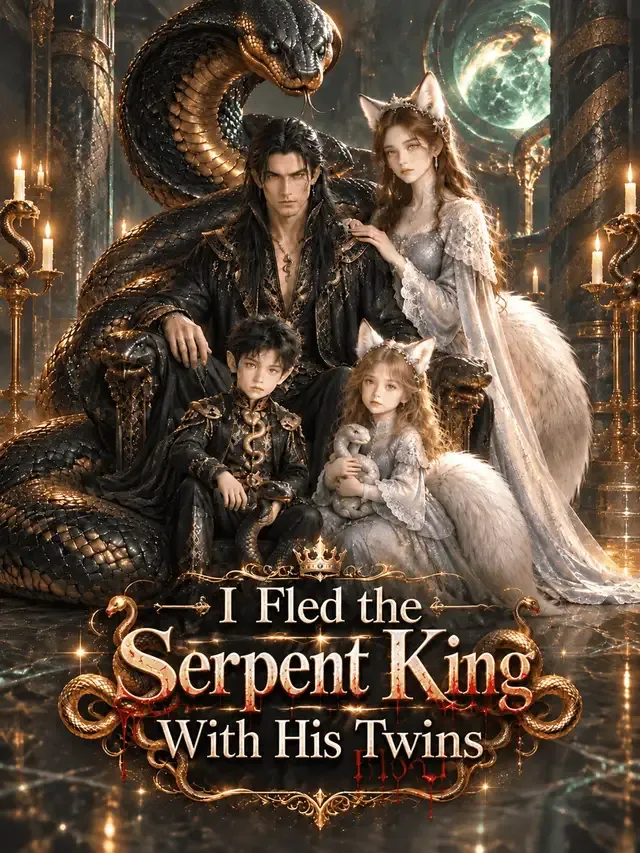 I Fled the Serpent King With His Twins cover