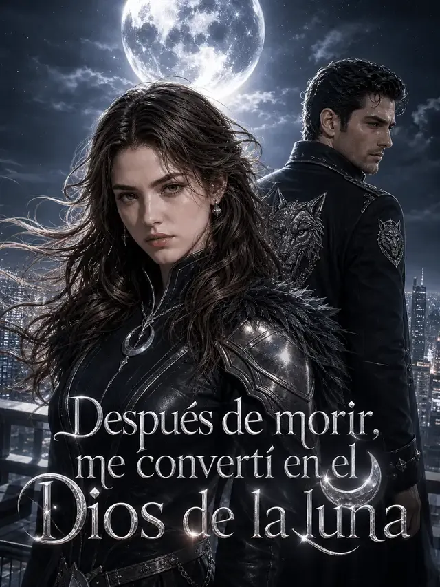 Portada de Después de morir, me convertí en el dios de la luna