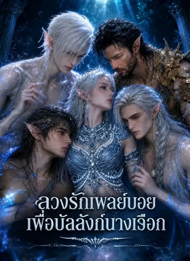 หน้าปกลวงรักเพลย์บอย เพื่อบัลลังก์นางเงือก