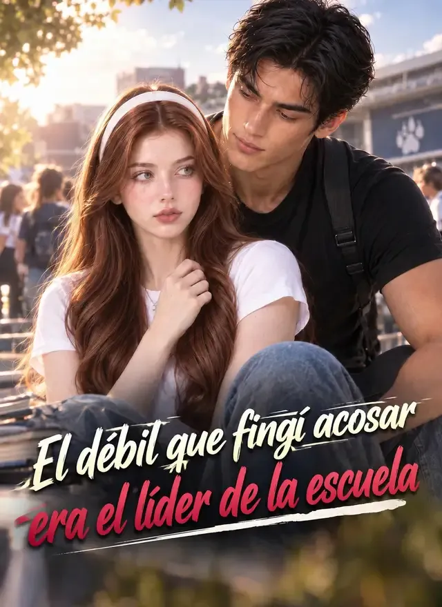 Portada de El débil que fingí acosar era el líder de la escuela