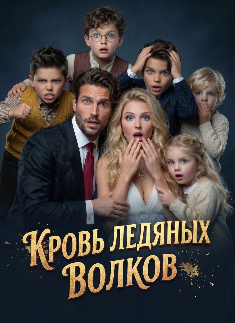 Обложка «Кровь Ледяных Волков»