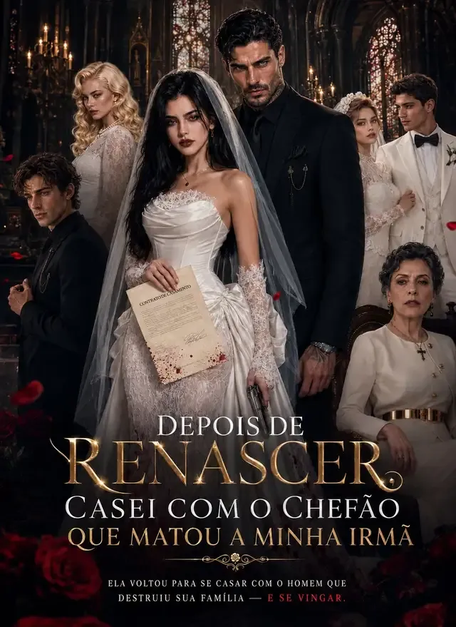 Capa de Depois de renascer, casei com o chefão que matou a minha irmã