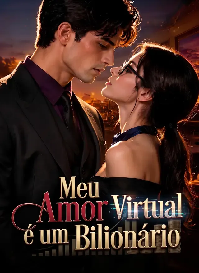 Capa de Meu Amor Virtual é um Bilionário
