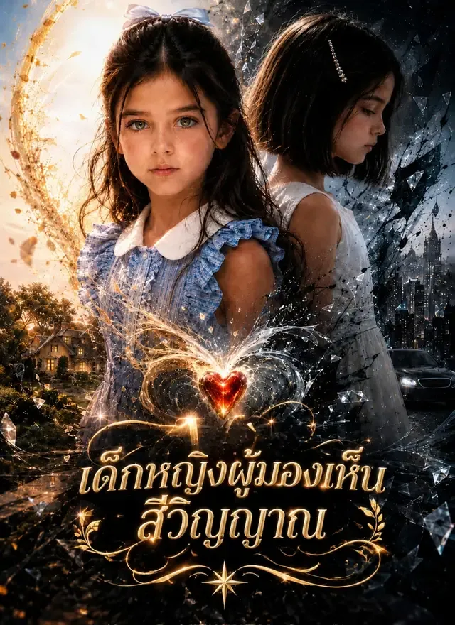 หน้าปกเด็กหญิงผู้มองเห็นสีวิญญาณ