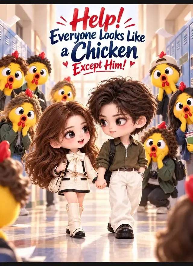 Help! Everyone Looks Like a Chicken Except Him! cover
