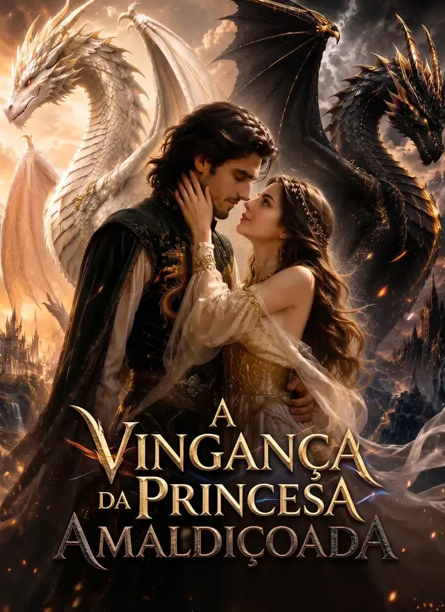 Capa de A Vingança da Princesa Amaldiçoada