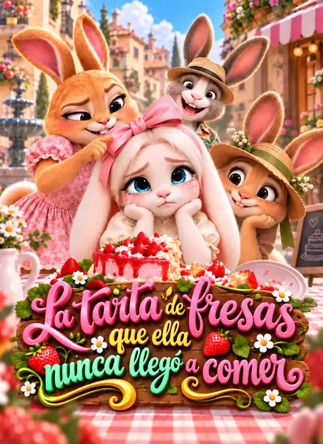 Portada de La tarta de fresas que ella nunca llegó a comer.