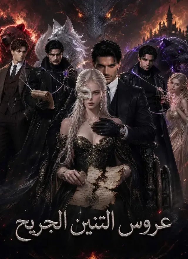 غلاف عروس التنين الجريح