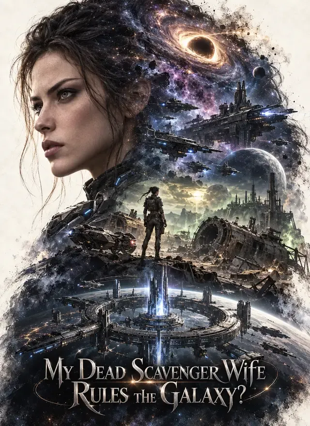 My Dead Scavenger Wife Rules the Galaxy? cover