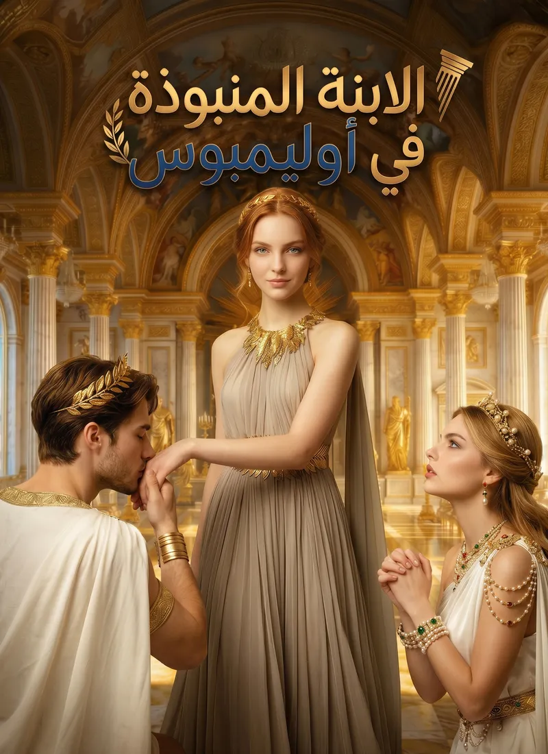 غلاف الابنة المنبوذة في أوليمبوس