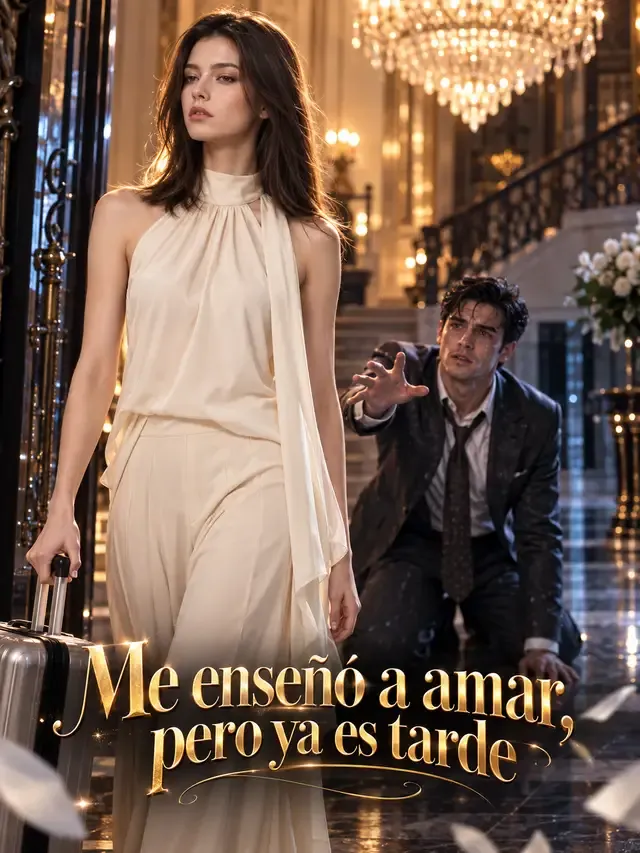 Portada de Me enseñó a amar, pero ya es tarde