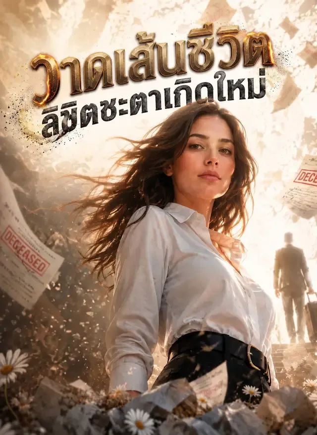 หน้าปกวาดเส้นชีวิต ลิขิตชะตาเกิดใหม่