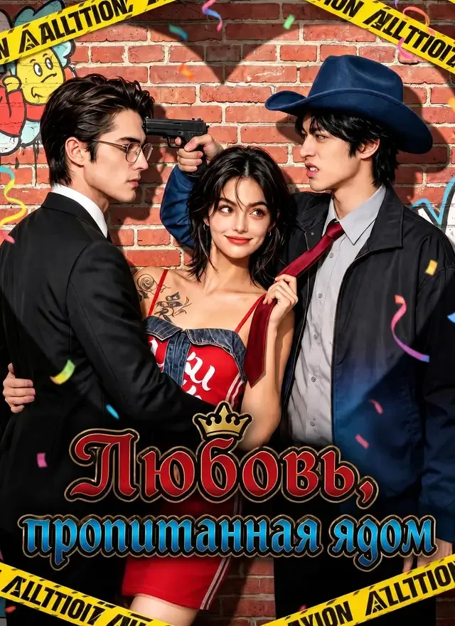 Обложка «Любовь, пропитанная ядом»
