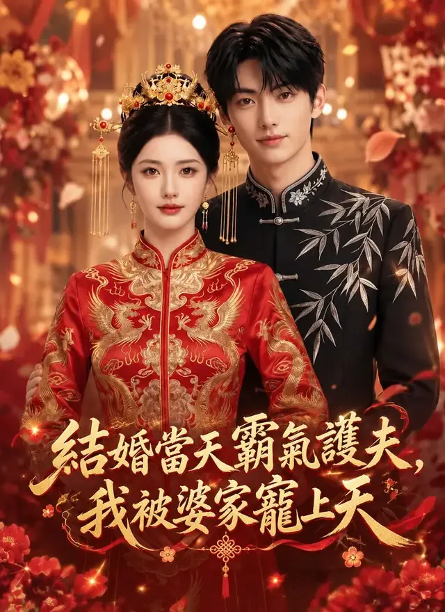 《結婚當天霸氣護夫，我被婆家寵上天》封面