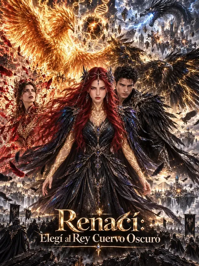 Portada de Renací: Elegí al Rey Cuervo Oscuro