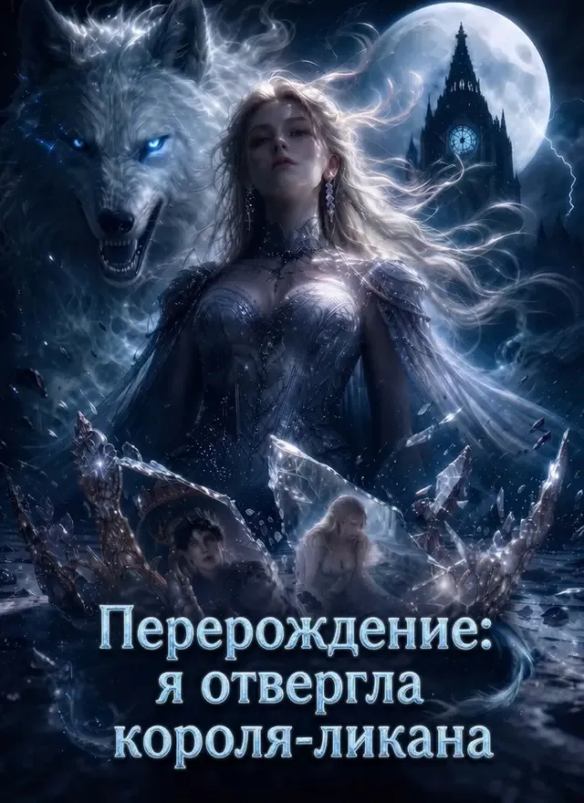 Обложка «Перерождение: я отвергла короля-ликана»