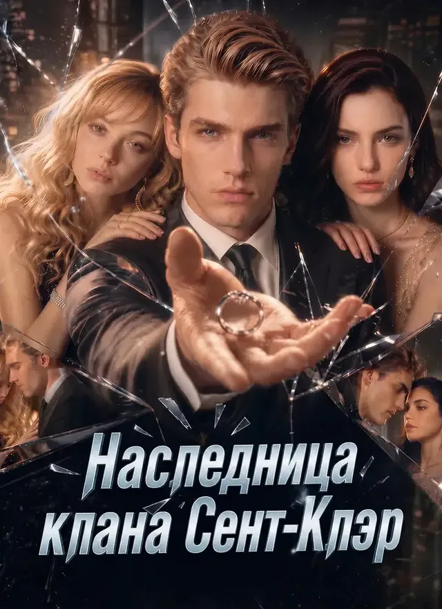 Обложка «Hаследница клана Сент-Клэр»