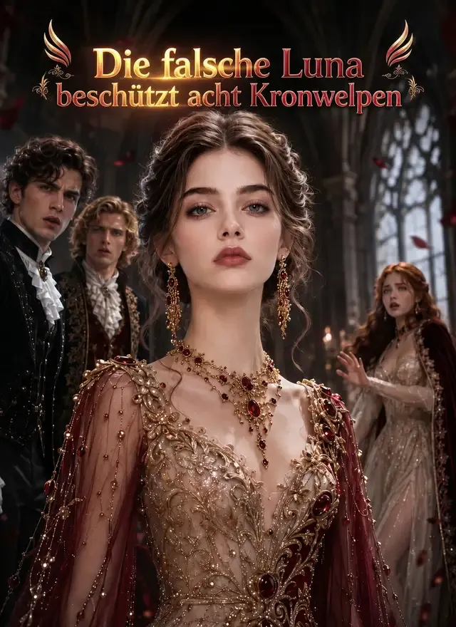 Cover von Die falsche Luna beschützt acht Kronwelpen