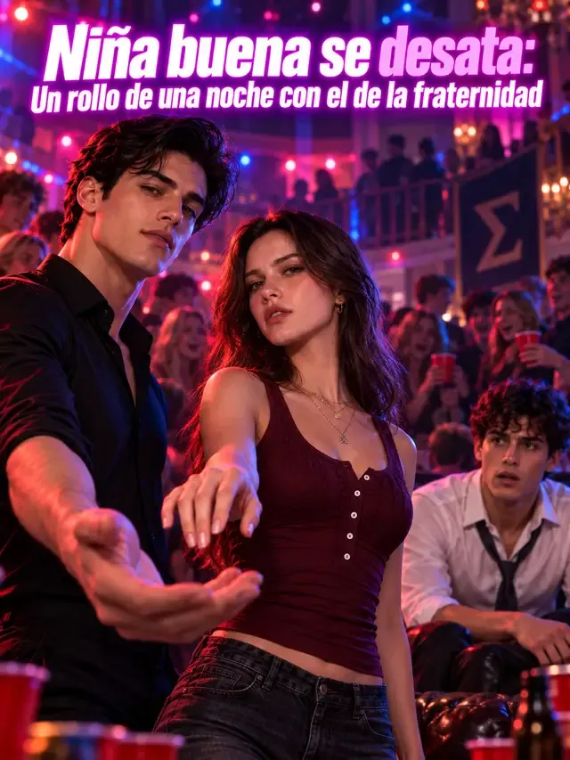 Portada de Niña buena se desata: Un rollo de una noche con el de la fraternidad