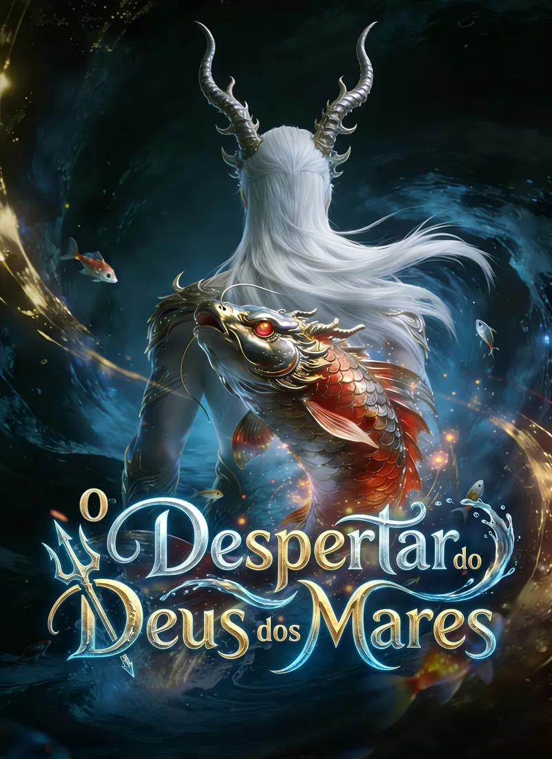 Capa de O Despertar do Deus dos Mares