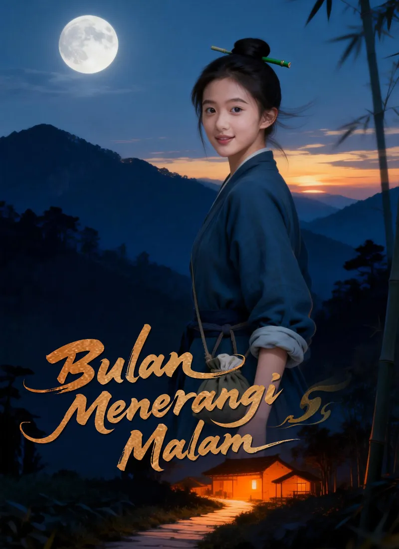 Sampul Bulan Menerangi Malam