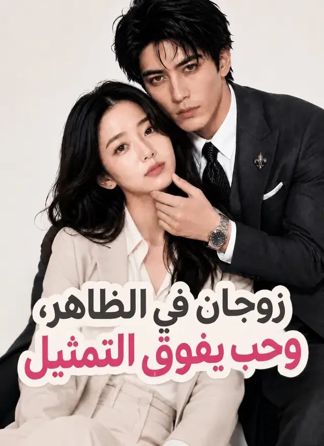 غلاف زوجان في الظاهر، وحب يفوق التمثيل