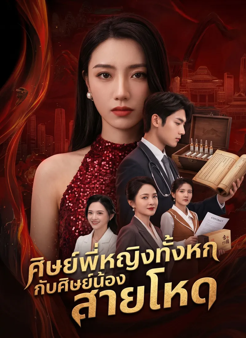 หน้าปกศิษย์พี่หญิงทั้งหกกับศิษย์น้องสายโหด