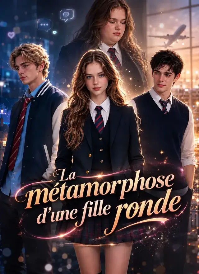 Couverture de La métamorphose d'une fille ronde