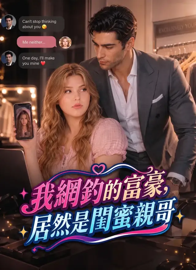 《我網釣的富豪，居然是閨蜜親哥》封面