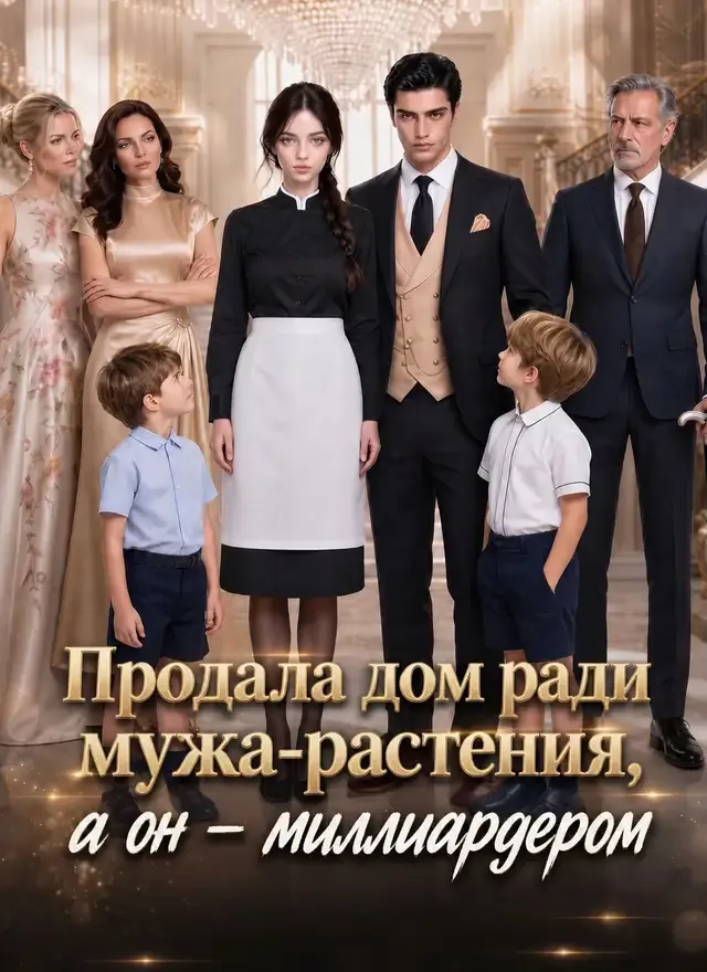 Обложка «Продала дом ради мужа-растения, а он — миллиардером»