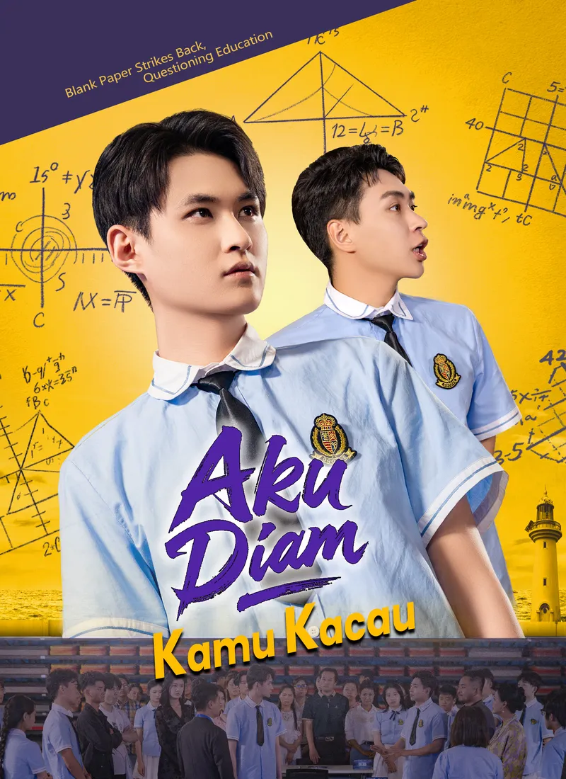 Sampul Aku Diam, Kamu kacau