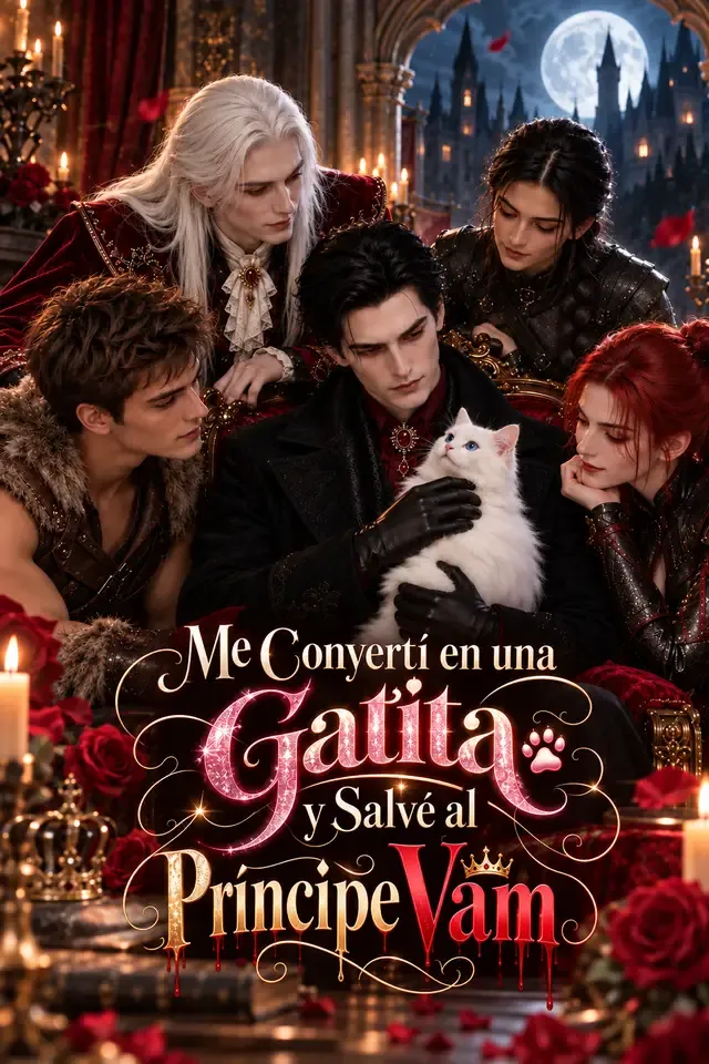 Portada de Me Convertí en una Gatita y Salvé al Príncipe Vam