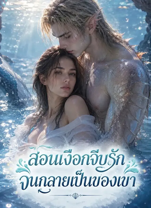 หน้าปกสอนเงือกจีบรัก จนกลายเป็นของเขา
