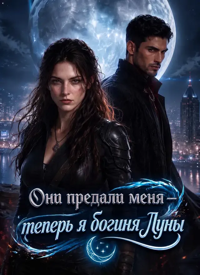 Обложка «Они предали меня — теперь я богиня Луны»