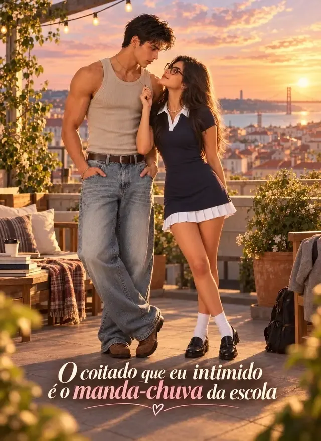 Capa de O coitado que eu intimido é o manda-chuva da escola
