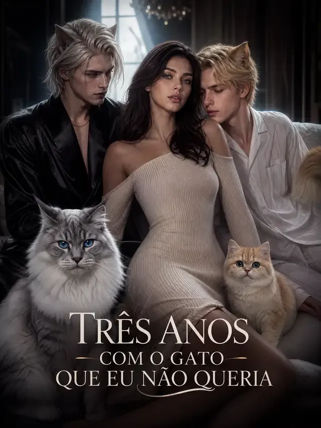 Capa de Três Anos com o Gato que Eu Não
