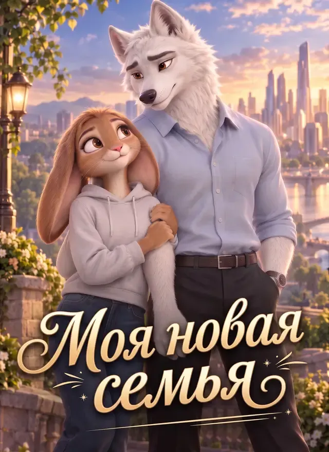Обложка «Моя новая семья»