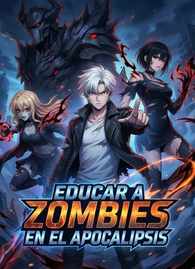 Portada de [Doblado]Educar a zombies en el apocalipsis