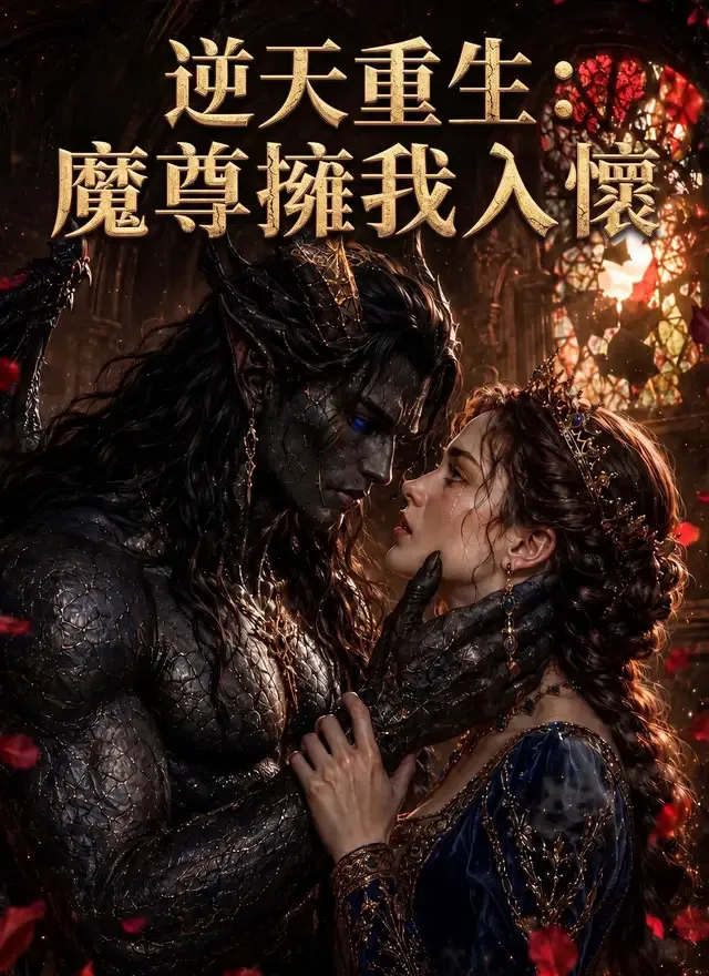 《逆天重生：魔尊擁我入懷》封面